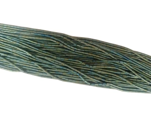 Hematyt naturalny zielony  5x3 mm sznur 40cm
