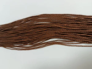 Hematyt naturalny jasny brąz 4x2 mm sznur 40cm