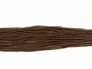 Hematyt naturalny brąz kulka fi 2 sznur 40 cm