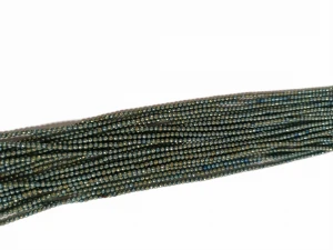 Hematyt naturalny zielony kulka fi 2 sznur 40 cm