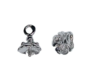 Zawieszka do biżuterii srebro 925 krawatka kwiat