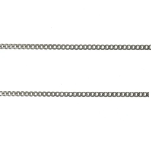 Łańcuszki pancerka ogniwko 1mm srebro 925
