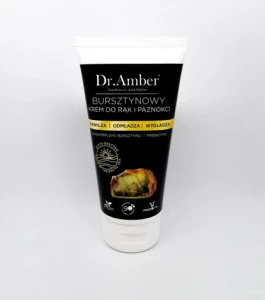 Dr Amber Bursztynowy krem do rąk i paznokci