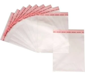 Woreczki do biżuterii przeźroczyste zaklejane 30x70mm