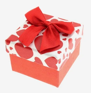Small heart box 5x5x4 cm