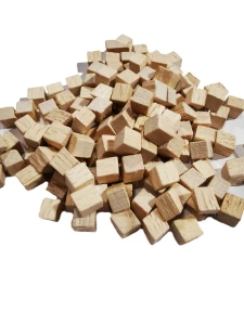 Kostka z drewna bukowego do polerowania bursztynu