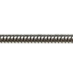 Silver snake chain by the meter 1.4 mm VCT140