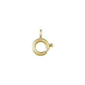 Spring ring clasp fi 4 gold Au 585 (1)