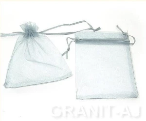Silver jewelry pouch 10x13 cm